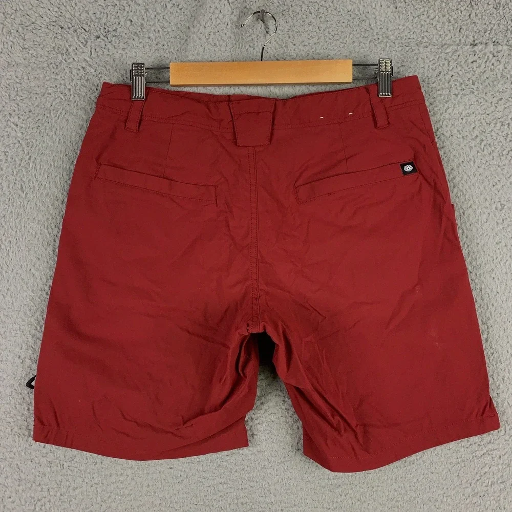 686 Everywhere Shorts Men's 30 Oxblood Featherlight Stretch Hiking Fishing Chino